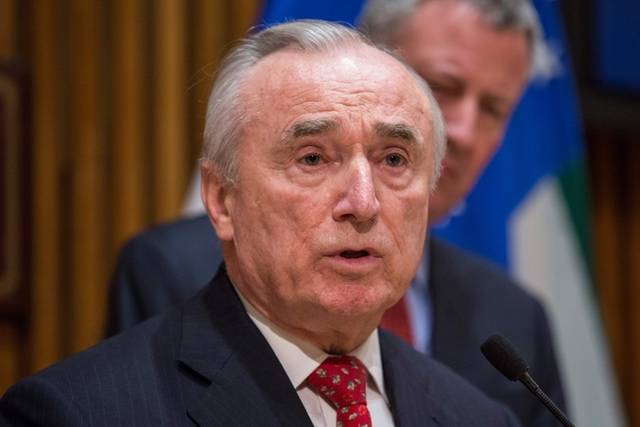 Outgoing NYPD Commissioner Bill Bratton (Getty Images)